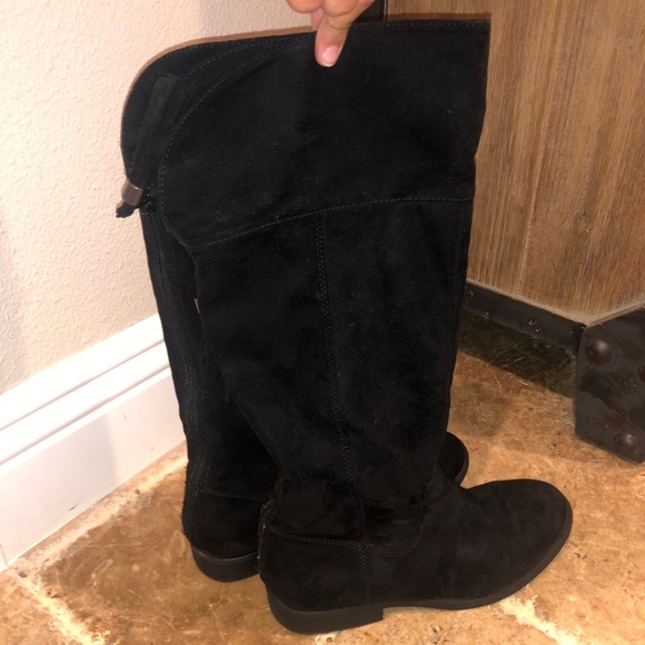 Girls Faux-suede tall boots~ Size 3 - Picture 9 of 11